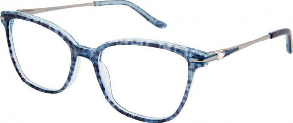 Exces PRINCESS 183 Eyeglasses, 124 BLUE MARBLED - S