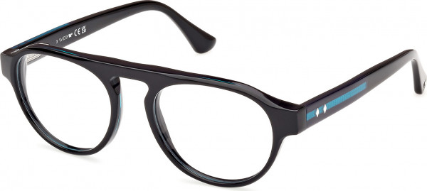 Web Eyewear WE5433 Eyeglasses, 005 - Black/Monocolor / Black/Monocolor