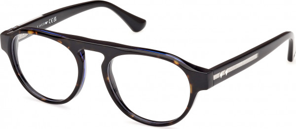 Web Eyewear WE5433 Eyeglasses, 056 - Havana/Monocolor / Havana/Monocolor