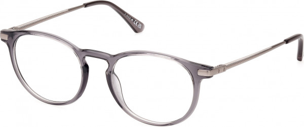 Web Eyewear WE5407 Eyeglasses, 020 - Shiny Grey / Matte Dark Ruthenium