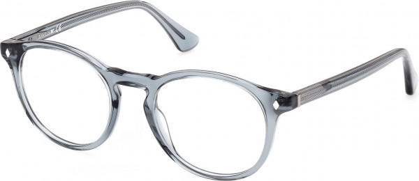 Web Eyewear WE5387 Eyeglasses, 084 - Shiny Light Blue / Shiny Light Blue
