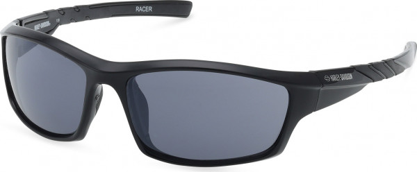 HD Z Tech Standard HZ0036 RACER Sunglasses, 01A - Shiny Black / Shiny Black