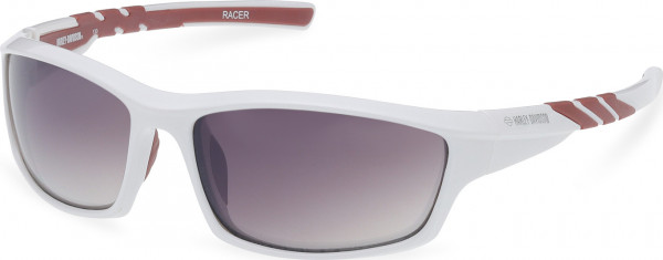 HD Z Tech Standard HZ0036 RACER Sunglasses, 21C - Shiny White / Shiny White