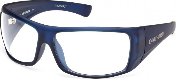 HD Z Tech Standard HZ0013 WORKOUT Sunglasses, 91X - Matte Blue / Matte Blue