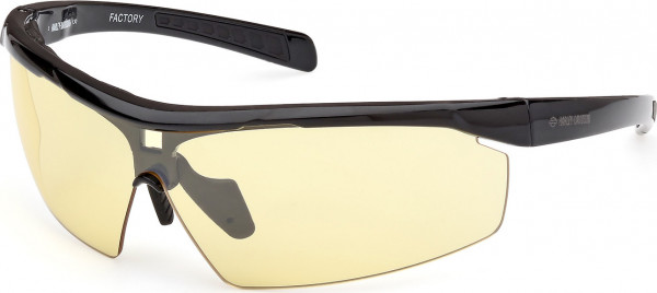 HD Z Tech Standard HZ0011 FACTORY Sunglasses, 01J - Shiny Black / Shiny Black