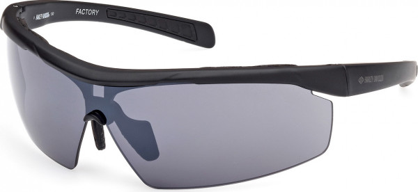HD Z Tech Standard HZ0011 FACTORY Sunglasses, 02A - Matte Black / Matte Black