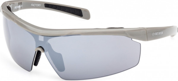 HD Z Tech Standard HZ0011 FACTORY Sunglasses, 20C - Shiny Grey / Shiny Grey