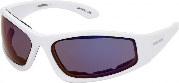 HD Z Tech Standard HZ0010 SIGNATURE Sunglasses, 21C - Shiny White / Shiny White