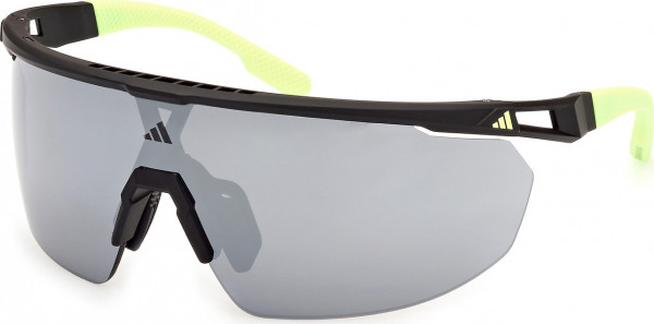 adidas SP0095 Sunglasses, 02C - Matte Black / Matte Black