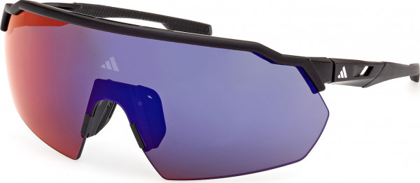 adidas SP0093 Sunglasses, 02Z - Matte Black / Matte Black