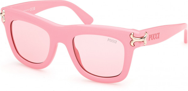 Emilio Pucci EP0222 Sunglasses, 72S - Shiny Light Pink / Shiny Light Pink