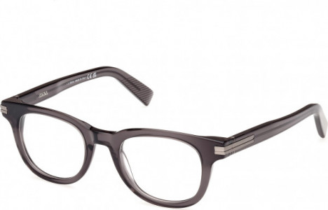 Ermenegildo Zegna EZ5279 Eyeglasses, 020 - Shiny Grey / Shiny Grey