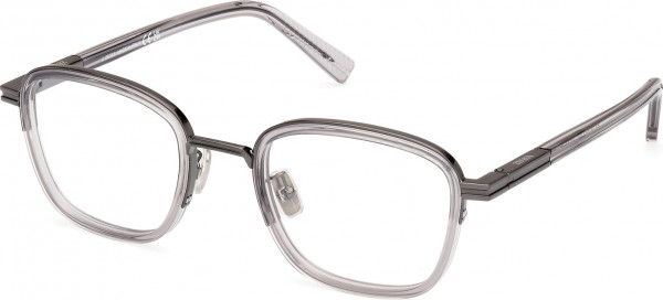 Ermenegildo Zegna EZ5278-D Eyeglasses, 020 - Shiny Grey / Shiny Grey