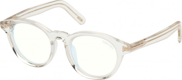 Tom Ford FT5931-D-B Eyeglasses, 026 - Crystal / Crystal