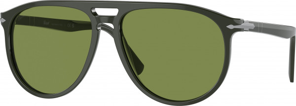 Persol PO3311S Sunglasses, 11884E DARK GREEN GREEN (GREEN)