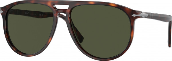 Persol PO3311S Sunglasses, 24/31 HAVANA GREEN (TORTOISE)