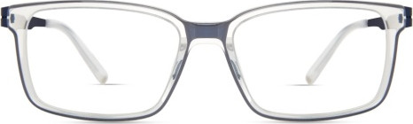 Modo 4567 Eyeglasses, CRYSTAL W/ TITANIUM TEMPLES