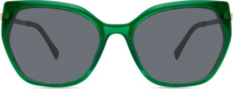 ECO by Modo MARIGOLD Eyeglasses, BRIGHT GREEN - SUN CLIP