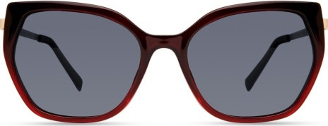 ECO by Modo MARIGOLD Eyeglasses, RED GRADIENT - SUN CLIP