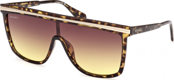 MAX&Co. MO0099 Sunglasses, 55F - Coloured Havana / Coloured Havana