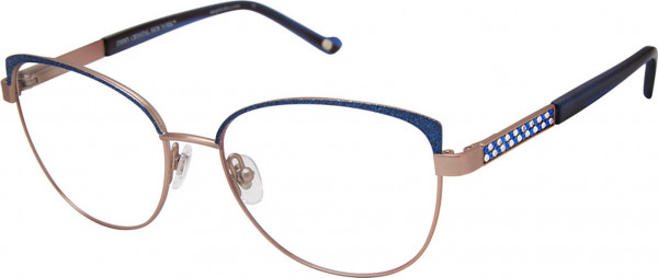 Jimmy Crystal GARDA Eyeglasses, SAPPHIRE