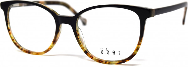Uber Benz  *NEW* Eyeglasses, Brown/Champagne Tortoise