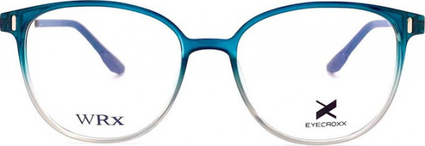 Eyecroxx ECX110UD NEW Eyeglasses, C4 Green Fade