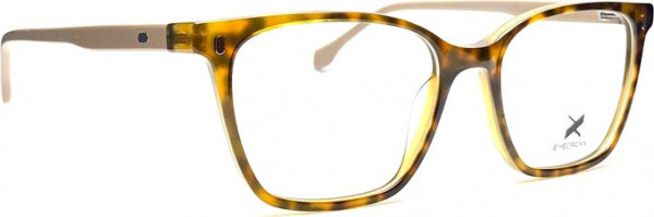 Eyecroxx EC346AD NEW Eyeglasses, C2 Tortoise Tan