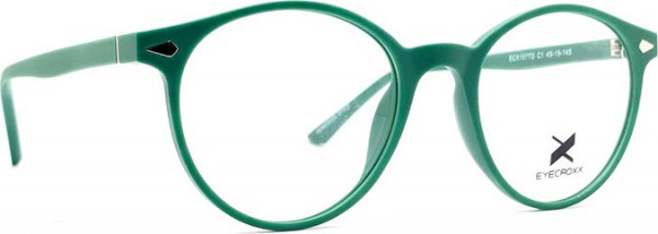 Eyecroxx ECX107TD NEW Eyeglasses, C1 Green