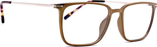 Eyecroxx EC054 NEW Eyeglasses, C2 Shiny Bronze Silver