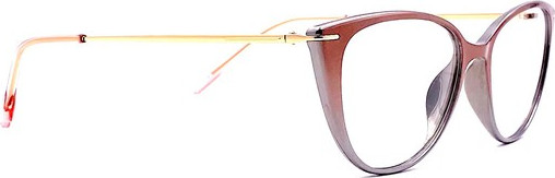 Eyecroxx EC059 NEW Eyeglasses, C2 Gold Pink Fade