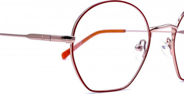 Eyecroxx EC627M LIMITED STOCK Eyeglasses, C3 Orange Gold