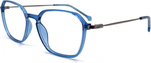 Eyecroxx EC608UD LIMITED STOCK Eyeglasses, C3 Blue Ice Gun