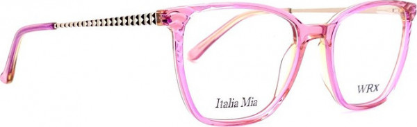 Italia Mia IM823 NEW Eyeglasses, Cy Translucent Pink