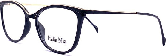 Italia Mia IM807 LIMITED STOCK Eyeglasses, Black