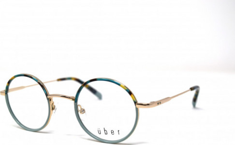 Uber Sedan  *NEW* Eyeglasses, Gold/Blue Tortoise