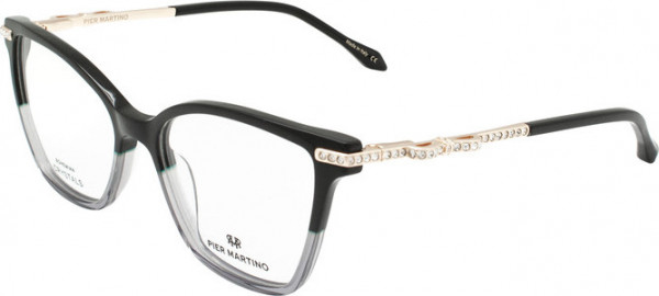 Pier Martino PM6761 NEW Eyeglasses, C1 Black Fade