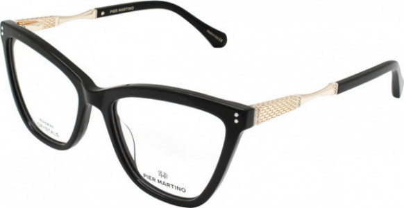 Pier Martino PM6754 NEW Eyeglasses, C1 Black Gold
