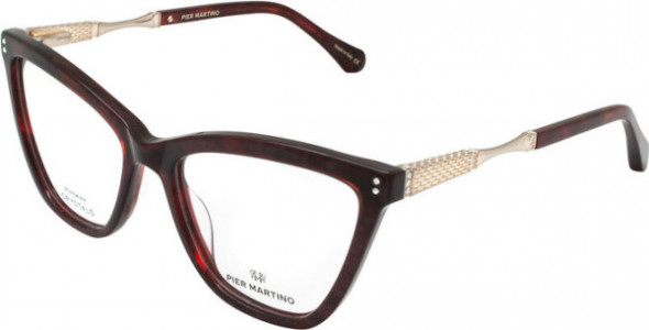 Pier Martino PM6754 NEW Eyeglasses, C2 Brown Gold