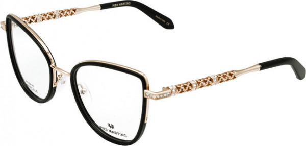 Pier Martino PM6742 NEW Eyeglasses, Black Gold