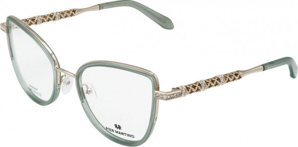 Pier Martino PM6742 NEW Eyeglasses, Celery Shimmer