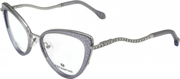 Pier Martino PM6738 Eyeglasses, C2 Steel Grey