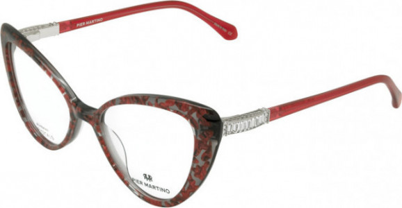 Pier Martino PM6736 Eyeglasses, C3 Red Granite