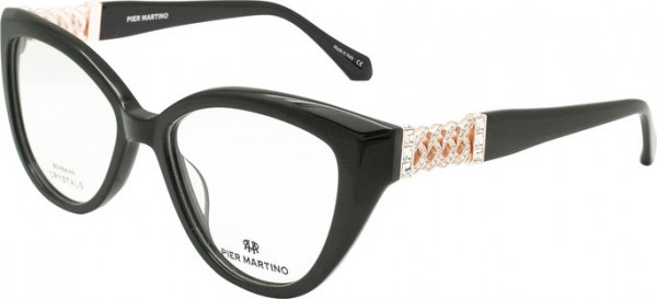 Pier Martino PM6735 Eyeglasses, C1 Black