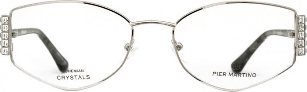 Pier Martino PM6731 Eyeglasses, C2 Silver Black