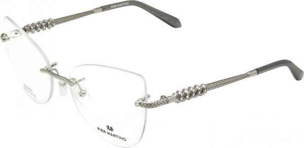 Pier Martino PMOM979 NEW Eyeglasses, Silver Grey