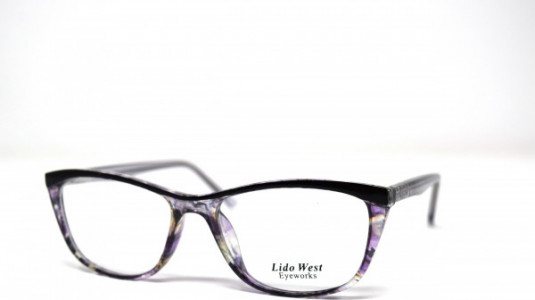 Lido West Seashell Eyeglasses, Grey/Tortoise