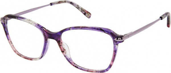 Elizabeth Arden Elizabeth Arden 1251 Eyeglasses, 3-CRYSTAL PURPLE TORTOISE