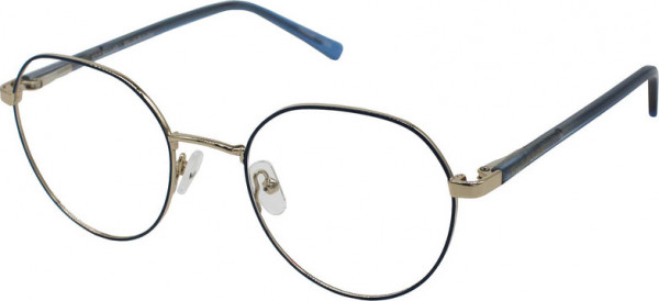 Elizabeth Arden Elizabeth Arden 1250 Eyeglasses, NAVY/GOLD