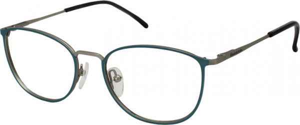 Elizabeth Arden Elizabeth Arden 1249 Eyeglasses, AQUA/SILVER